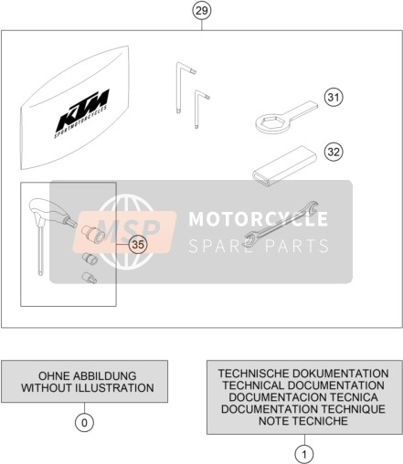 KTM 790 Adventure R Rally US 2020 Separates Gehäuse für ein 2020 KTM 790 Adventure R Rally US