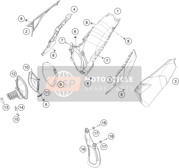 79006016000, LUFTFILTERTRÃ¤GER, Husqvarna, 0