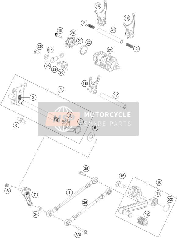 90134024033, Locking Hendel Cpl., Husqvarna, 0