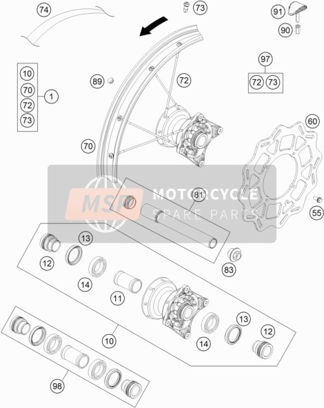 70009012000, Spacer Bushing D=22mm, Husqvarna, 0