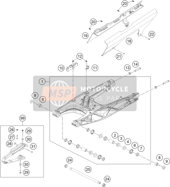 90104040100, Screw M5X0.8X30, Husqvarna, 0