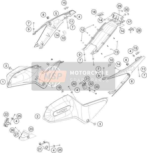 28108050044KCA, Frontspoiler Lh, Husqvarna, 0