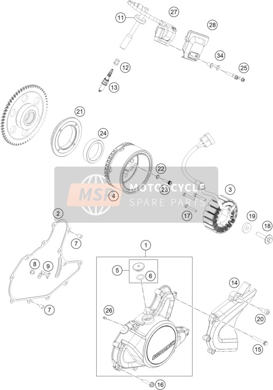 90139090001, Gasket Spark Plug Connect., Husqvarna, 0