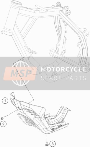 45403090000, Skid Plate, Husqvarna, 0