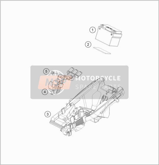 79111053000, Batterie 12V / 24WH, Husqvarna, 2