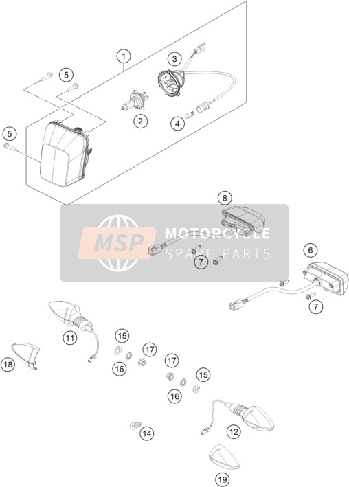 60114027000, Bulb 12V Oranje (RY10W), Husqvarna, 1