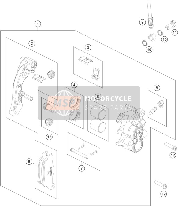 BREMSSATTEL VORNE