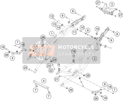 0025080406S, Collar Screw M8X40 ISA40 Ss, Husqvarna, 1