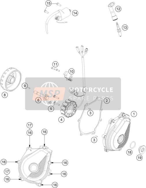 A48030040000, Ignition Cover Gasket, Husqvarna, 0
