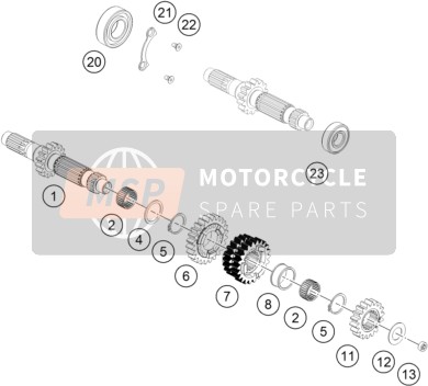 78933005000, Losrad 5.G., Husqvarna, 1