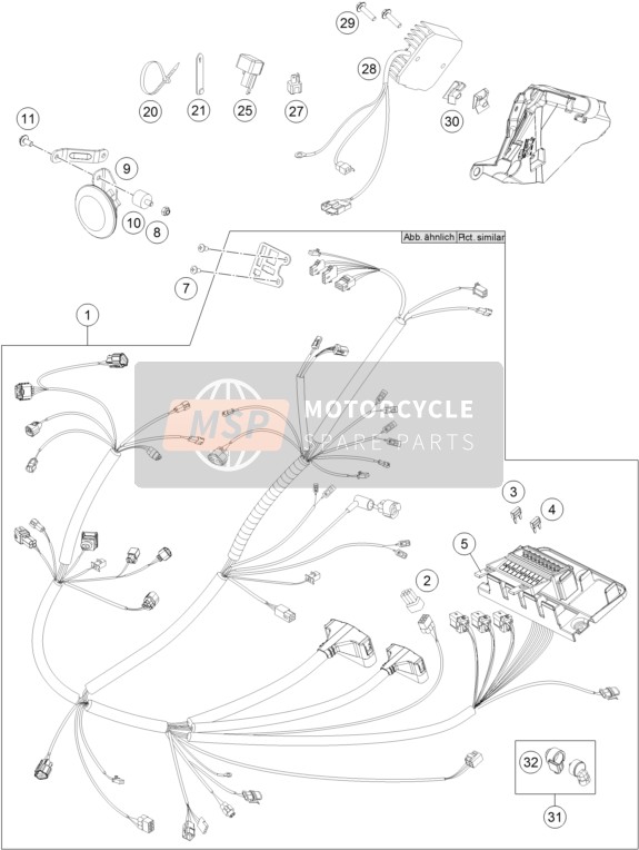 27011075000, Main Wiring Harness, Husqvarna, 0