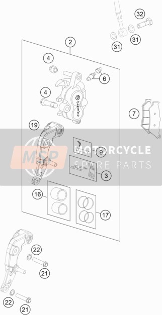 Front Brake Caliper