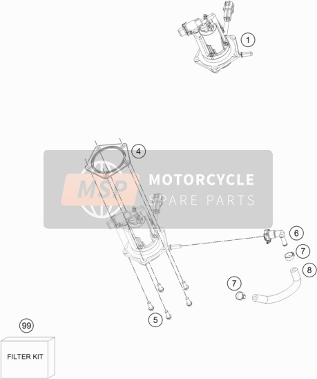 76007088010, Gasket Fuel Pump, Husqvarna, 0