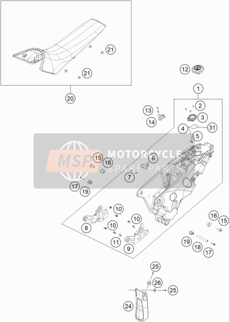 27038091020, Oil Pressure Switch Bracket, Husqvarna, 0