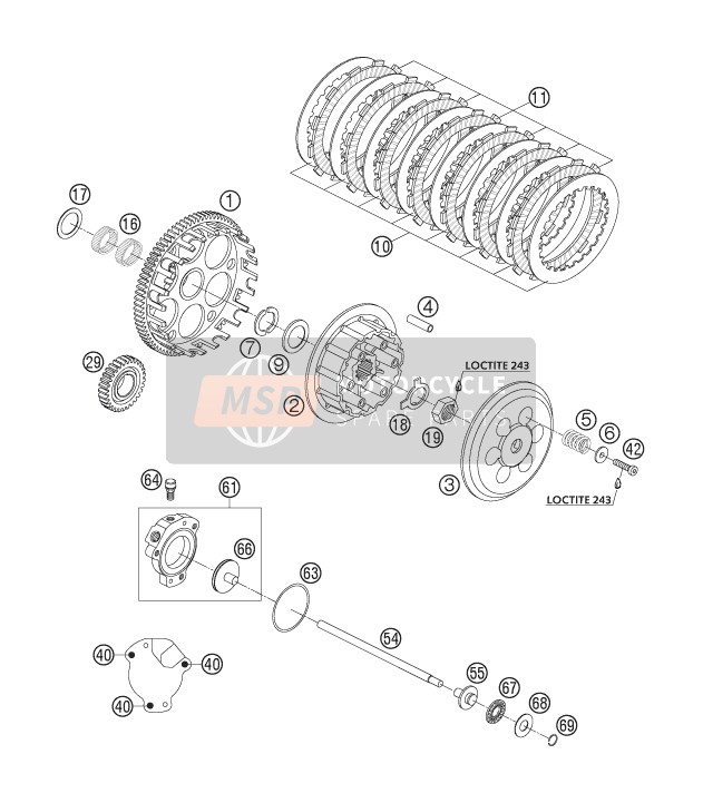 50332154051, Pressure Piece Cpl., Husqvarna, 2