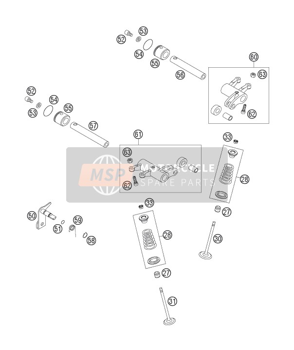 59036027000, VALVE-STEM Sealing Racing, Husqvarna, 1