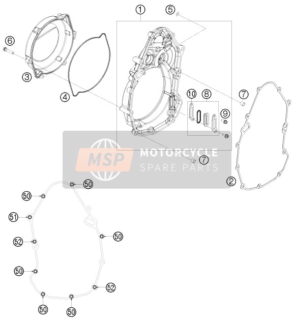 81238084070, Dichtung Ã–lschauglas, Husqvarna, 0