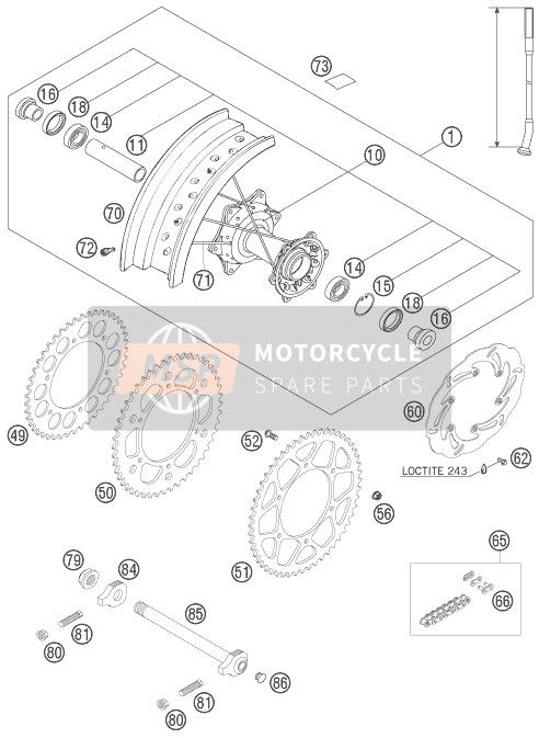 78110070000, Rim Rear 2,15X18'', Husqvarna, 0