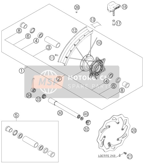 54809081050, Plug Bushing WS=27          03, Husqvarna, 1