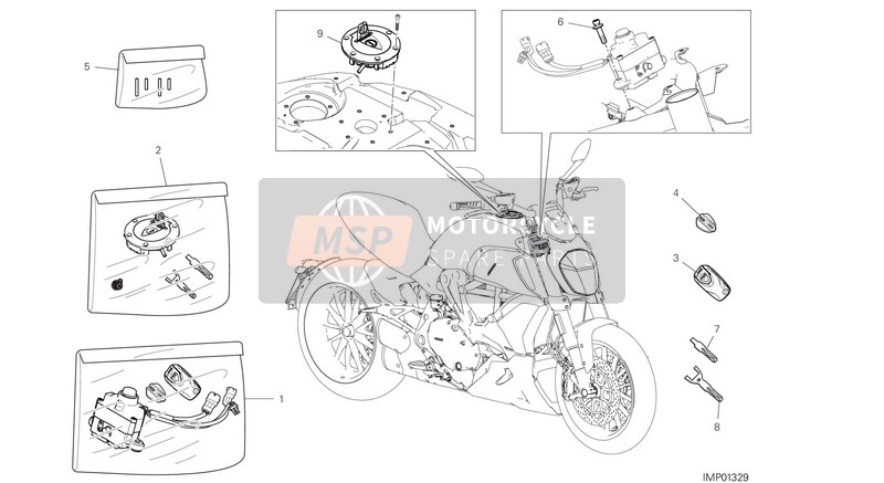 46016932A, Protection Central, Ducati, 0