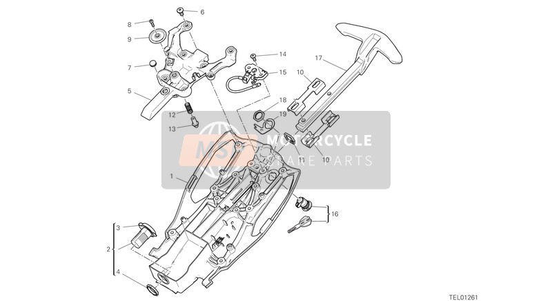 77240433C, Vis, Ducati, 2