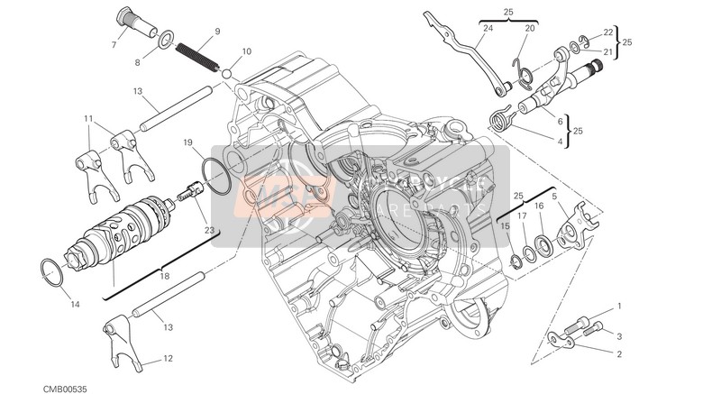 040029126, Thrust Washer 15.5X22X0.5, Ducati, 1