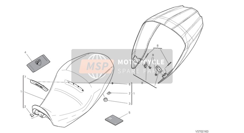 43314691A, Plaque D'Inscription, Ducati, 0