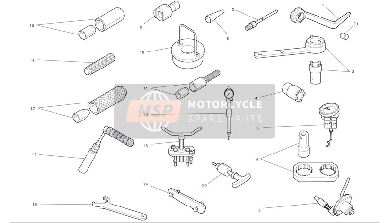 887131010, Connector For Exhaust Gas TAKE-UP Point, Ducati, 0