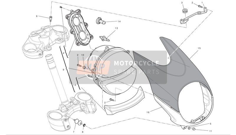 82113571A, Gewindezapfen, Ducati, 1