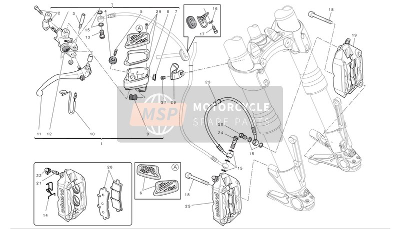 61240201A, Vis Pour Vidange Etrier, Ducati, 1