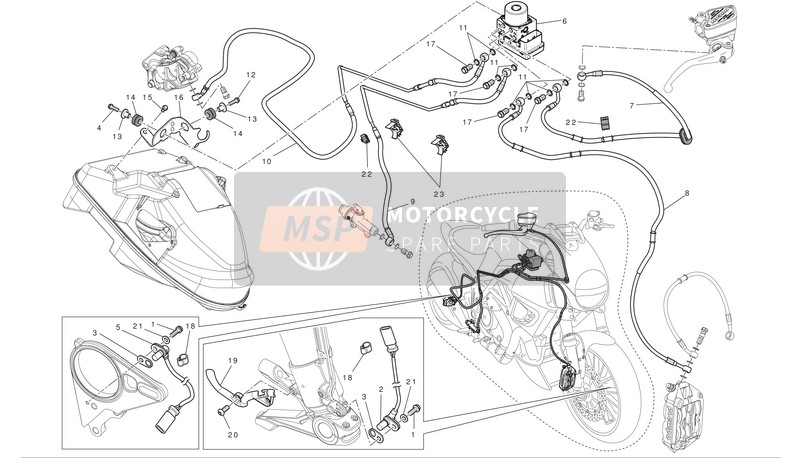 75810641A, PASSE-CABLE, Ducati, 0