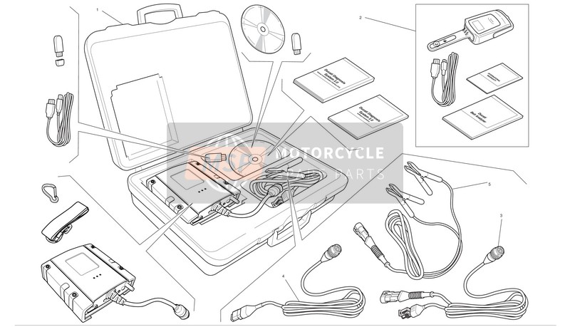 Ducati DIAVEL ABS Usa 2012 Diagnostic System for a 2012 Ducati DIAVEL ABS Usa