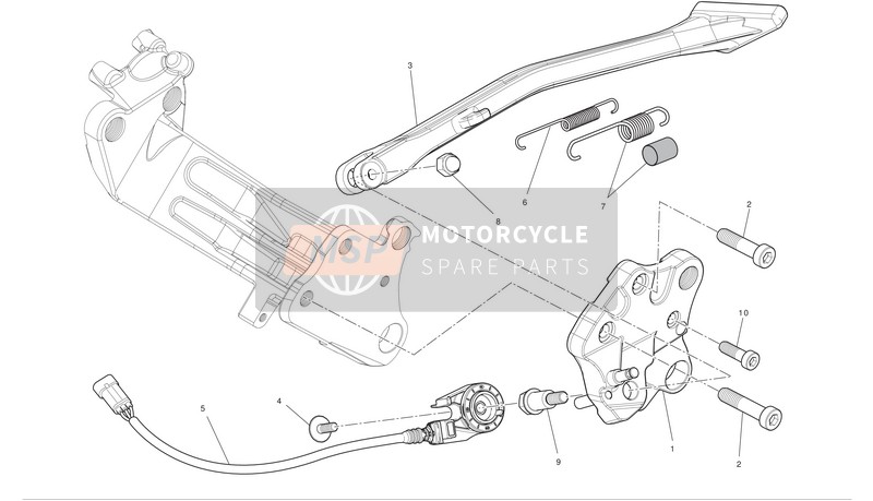 Ducati DIAVEL CARBON ABS Eu 2012 In Piedi per un 2012 Ducati DIAVEL CARBON ABS Eu