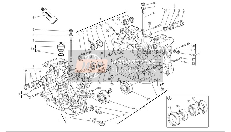 037049250, Plaque D'Appui, Ducati, 0