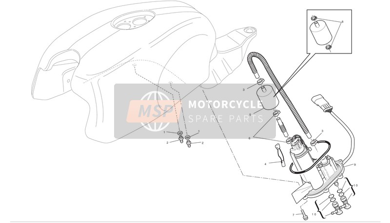 74141581A, Abrazadera 15.71 mm, Ducati, 3