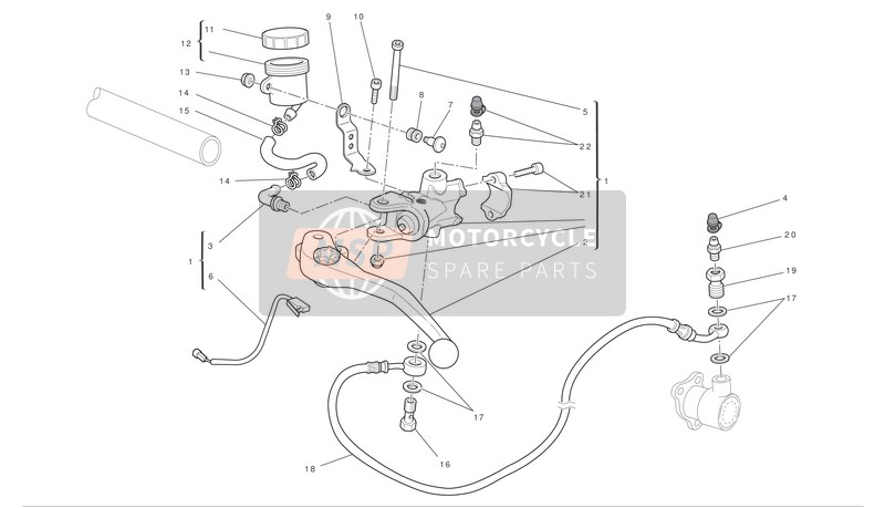 53940511A, Interrupteur Embrayage, Ducati, 1