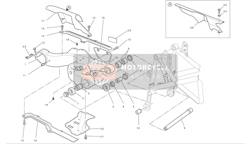 43313551A, Decalcomanie Reglage Chaine, Ducati, 0