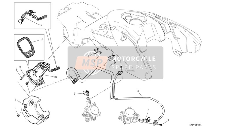 46230105A, Spring Washer 5 mm, Ducati, 2