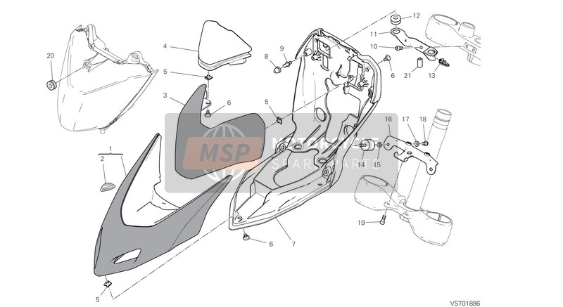 85044441A, Pivot, Ducati, 0