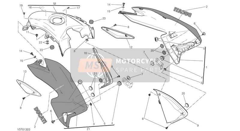 Ducati HYPERSTRADA EU 2015 Mercado para un 2015 Ducati HYPERSTRADA EU