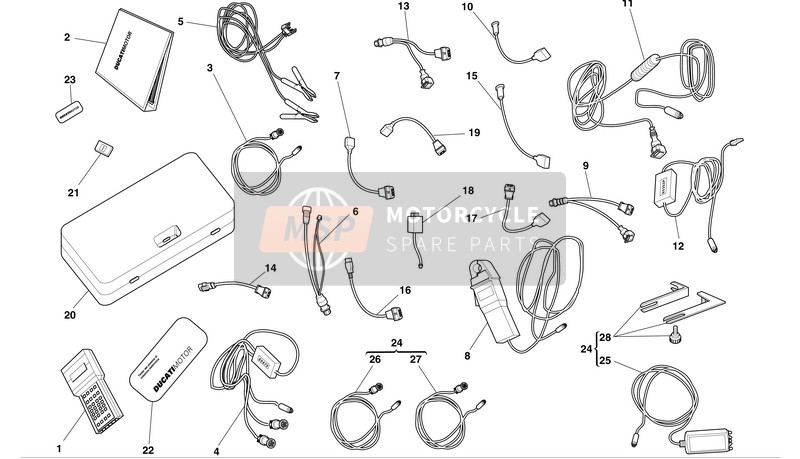 887651374, Halteblech, Ducati, 0