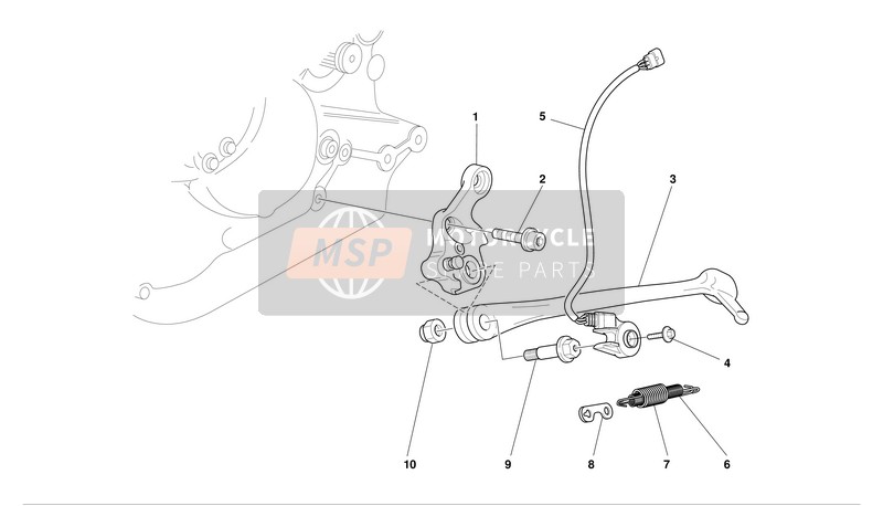 77940051A, Bolt 6X16, Ducati, 0