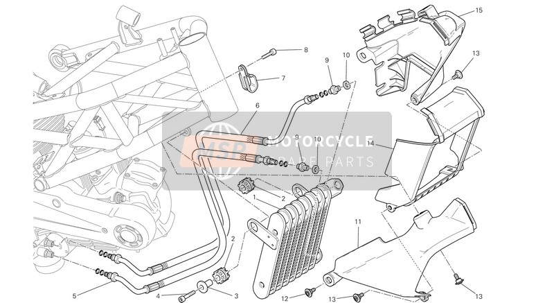 77211131A, Schraube M5X9, Ducati, 0