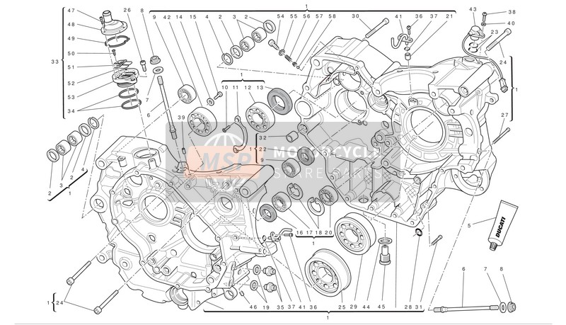 77916501AD, Speciale Schroef, Ducati, 1