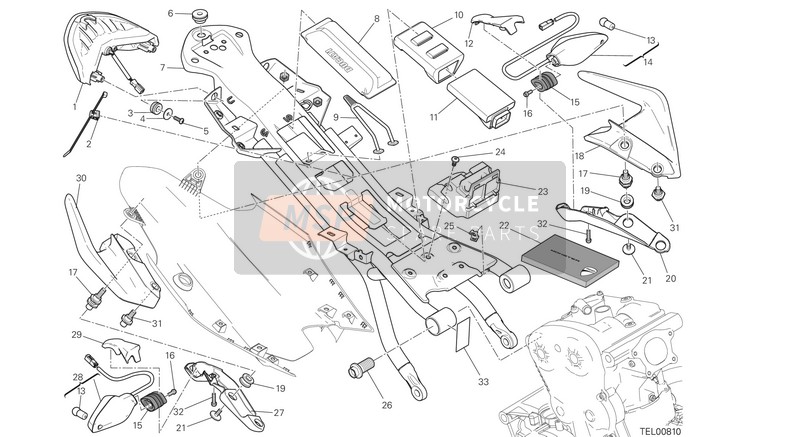 53010226B, Blinker, Vorder Links Rueck Rechts, Ducati, 0