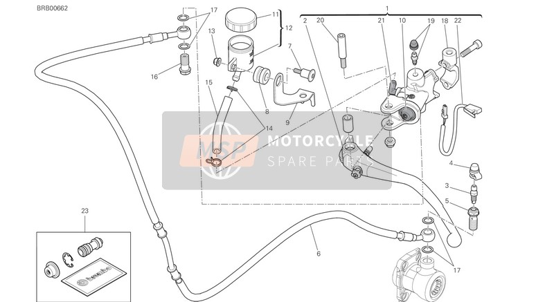 Ducati MONSTER 1200 EU 2019 Koppelingsbediening voor een 2019 Ducati MONSTER 1200 EU