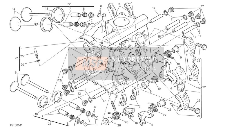 Ducati MONSTER 1200 EU 2020 Testa orizzontale per un 2020 Ducati MONSTER 1200 EU