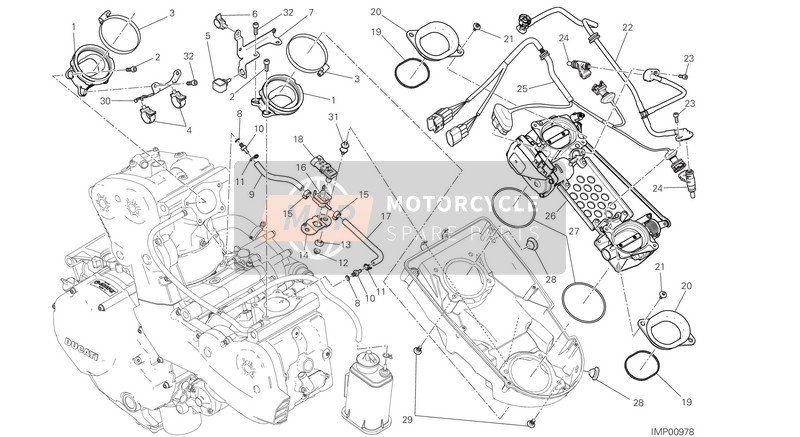 59024051A, Komplette Rohreinheit, Ducati, 0