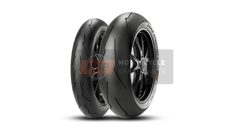 491P0073A, Pirelli Tyre 200/55ZR17M/CTL (78W) DR3-R, Ducati, 1