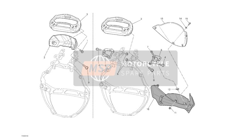 Ducati MONSTER 696 ABS Usa 2014 Mètre pour un 2014 Ducati MONSTER 696 ABS Usa